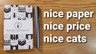 Great Fountain Pocket Notebook Review: Italian Fountain Pen Paper & Field Notes Comparison