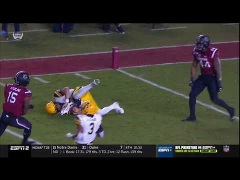 2019 USC vs Appalachian St - Sherrod Greene Tackle for Loss