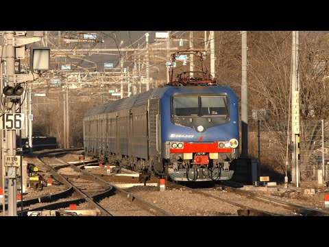 4K - 2021-12-31 Brennero rampa sud - Transiti invernali 10/10 - Stazione di Ala