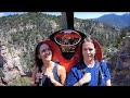 Laurie and Jessica ride the terror dactyl