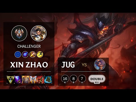 Xin Zhao Jungle vs Lillia - EUW Challenger Patch 10.16