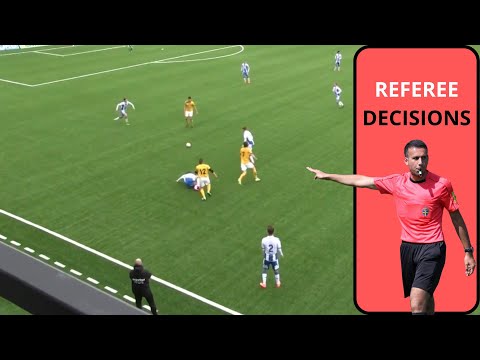 Referee decisions: U-19 (1)