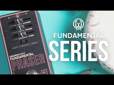 Walrus Audio Fundamental Series Phaser Tech Demo