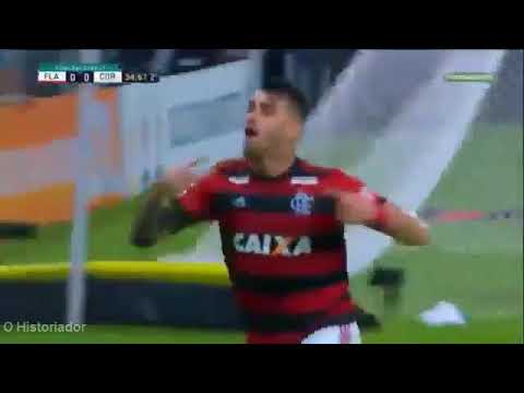 GOL DE FELIPE VIZEU FLAMENGO 1X0 CORÍNTHIANS 03/06/2018 BRASILEIRO 2018