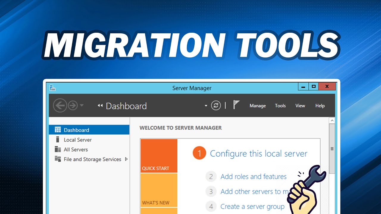 How to Use Windows Server Migration Tools