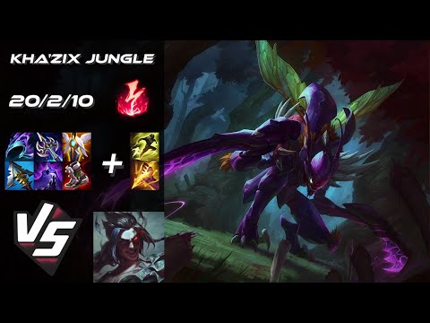 JUNGLE Kha'Zix vs Kayn - NA Challenger Patch 25.20