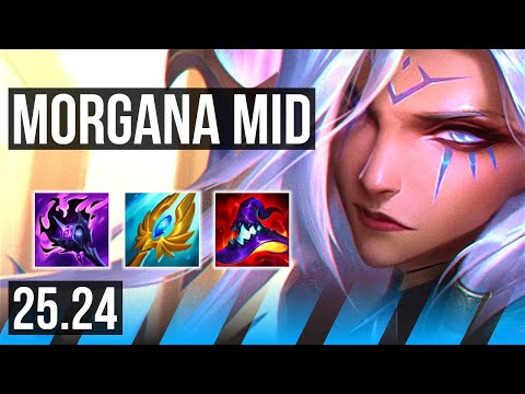 MORGANA vs AKALI (MID) | 31K damage | KR Diamond | 25.24