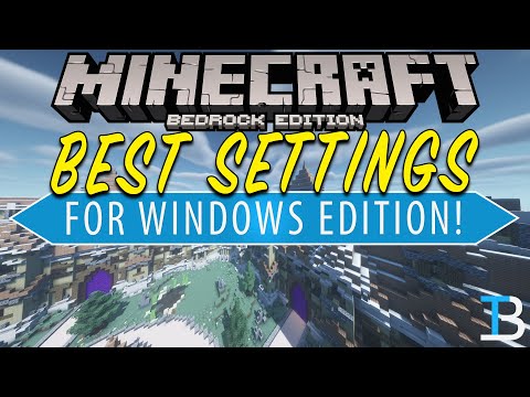 The Best Settings for Minecraft for Windows (Minecraft Bedrock PC Settings)