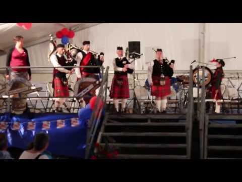 James Bond Theme, arranged for the bagpipes, Sierre Pipe Band