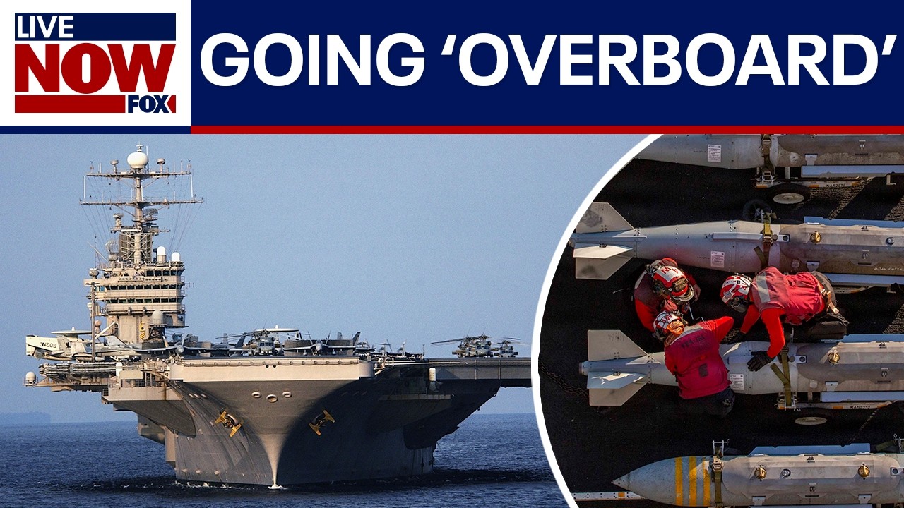 USS Abraham Lincoln sailors reportedly jump overboard amid poor conditions
