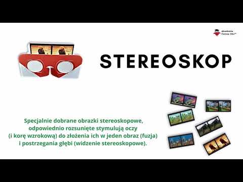 Stereoskop - ćwiczenia widzenia obuocznego