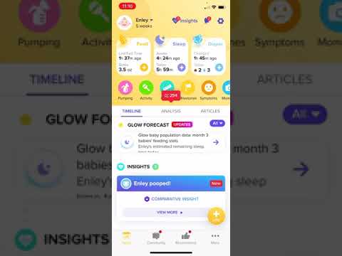 Parent Hack - Glow Baby App