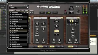Video thumbnail for String Studio VS-2 Tutorials—The Sounds by Applied Acoustics Systems