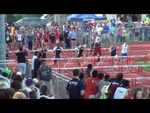 Brookfield East Boys 110M Hurdles Final Regionals 23MAY2016
