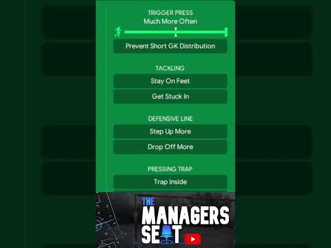 QUICK Tactic TIP | Football Manager 2023 #shorts #shortvideo #short