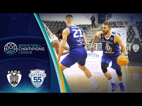 PAOK v Neptunas Klaipeda - Full Game - Basketball Champions League 2019-20