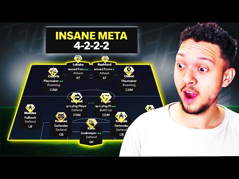 *New Patch* UNBELIEVABLY META Tactic! Best 4-2-2-2 Custom Tactic FC 26
