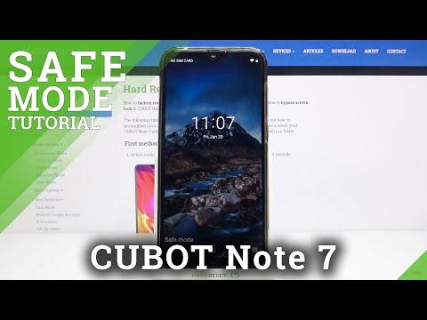 How to Run CUBOT Note 7 in Safe Mode
