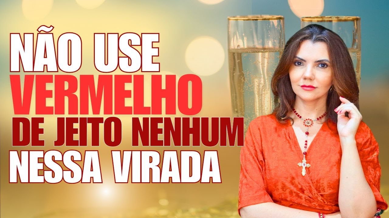 NÃO use VERMELHO nessa virada de ano de jeito nenhum | Dicas para o reveillon 2025