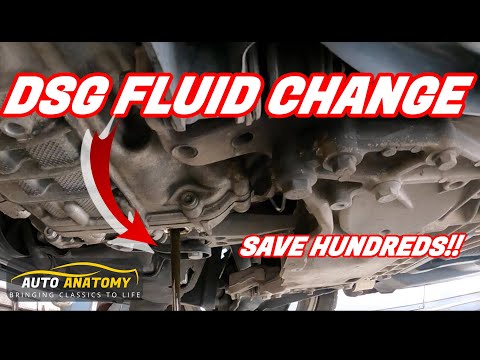 VW DSG Transmission Fluid Change:  Save HUNDREDS of Dollars!