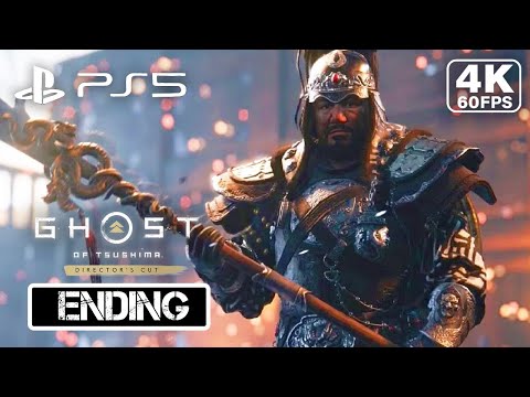 Ghost of Tsushima Director's Cut Ending Gameplay [PS5 4K60FPS] - No Commentary