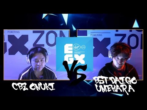 [EGX 2016] CBZ ONUKI VS BST Daigo Umehara Top8 Loser 25/09/2016
