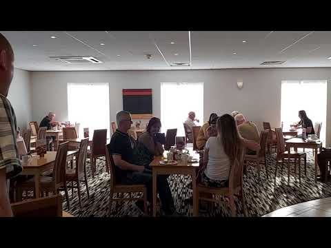 Paul Hunn "Theburperking" putting diners off of their breakfast.