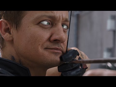 Hawkeye, but he misses every shot