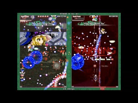 Touhou 9: Phantasmagoria of Flower View - Marisa (No Commentary)