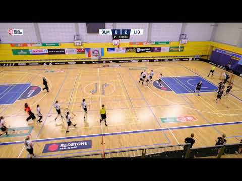 Sestřih utkáni play-off juniorek: FBS Olomouc - FBC Liberec (11.3.2023)