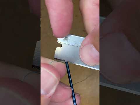 Part of a video titled Repair Your Fishing Rod Tip Like a Pro - YouTube