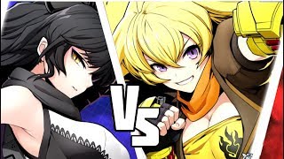Yang vs RWBY Girls - BlazBlue: Cross Tag Battle (Nintendo Switch)