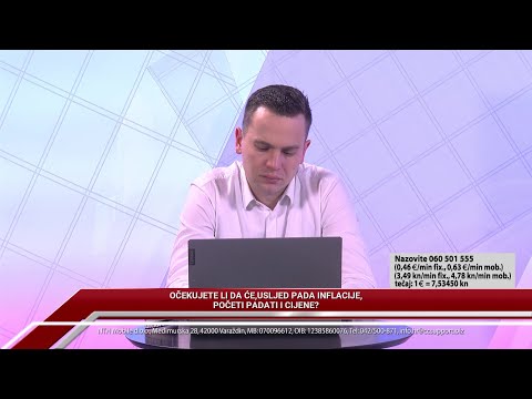 TV REPLIKA 18.04.2023. - OČEKUJETE LI DA ĆE, USLJED PADA INFLACIJE POČETI PADATI I CIJENE?