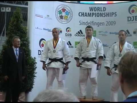 Judo 2009 Sindelfingen - 81kg Medals Ceremony - World Championship