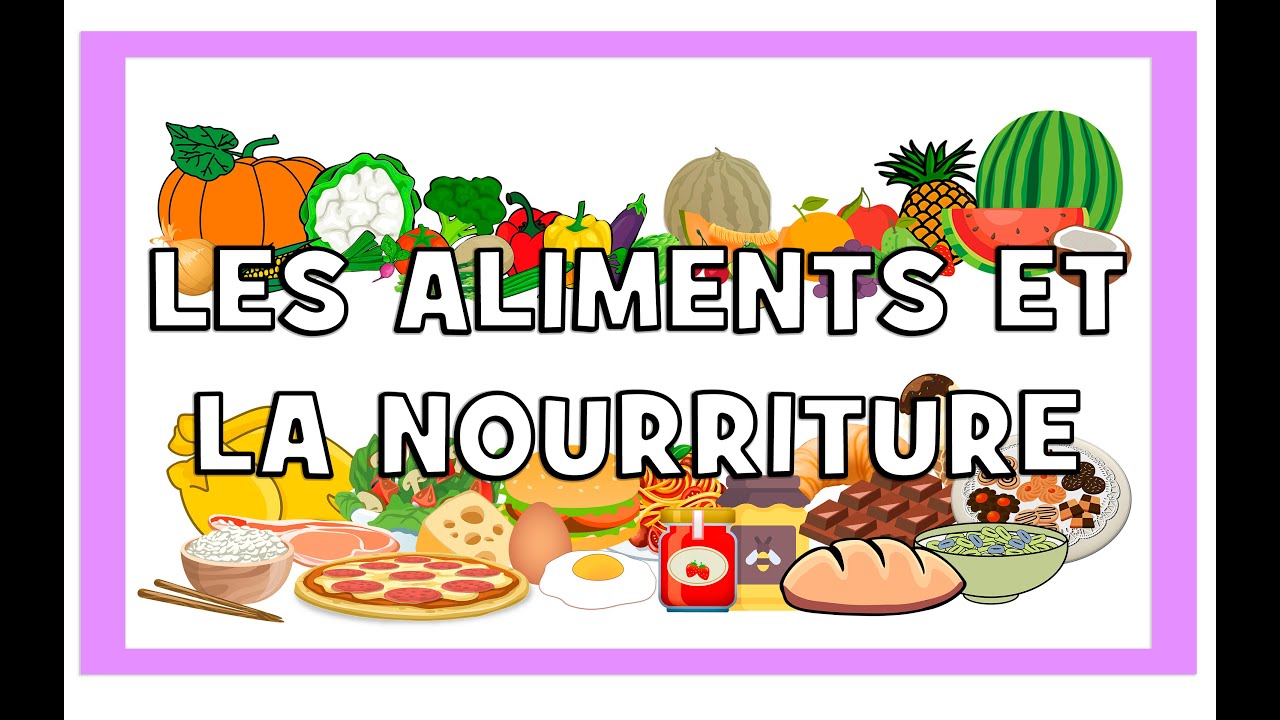 Los alimentos y las comidas en francés | Vocabulario