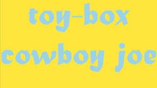 toy box -cowboy joe