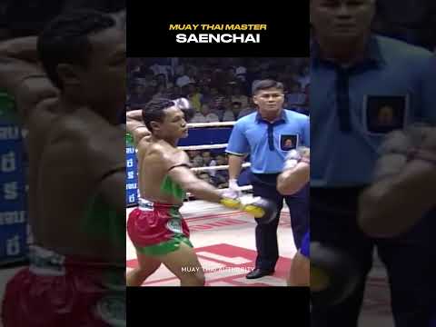 Muay Thai MASTER: SAENCHAI - Golden era Rajadamnern 2004 #muaythai #martialarts #fighting