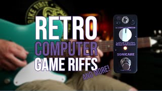 Video thumbnail for Retro Computer Game Riffs and More! | Sonicake "WaveCrush" Pedal Demo by Let's Play All