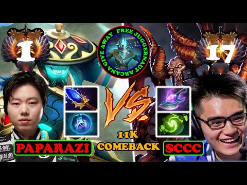 11K COMEBACK SKILLS MASTERY PAPARAZI STORM VS SCCC DOOM TOP SERVER CHINA GAME | DOTA2ORBS