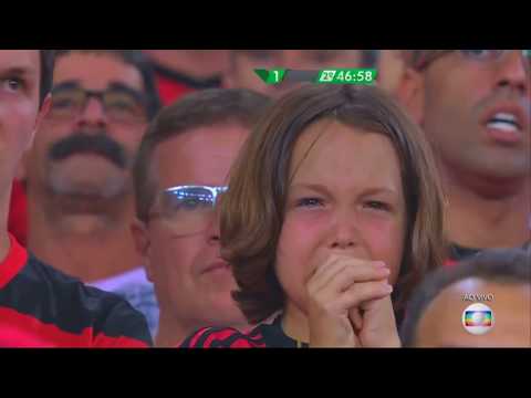 Flamengo 1 - Independiente 1 - Final Sudamericana 2017 (TV brasilera, minutos finales)