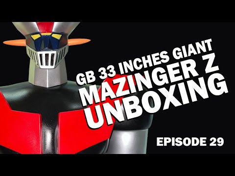 TOY UNBOXING & REVIEW: GB 33 inches SUPER ROBOT MAZINGER Z GIANT FIGURE