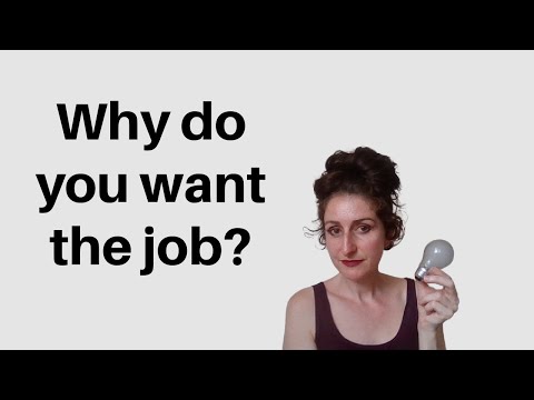 What to say when somebody asks, "Why do you want this equity research job?"