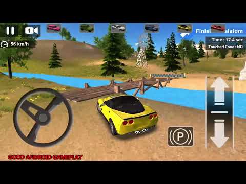 Offroad 4x4 Car Driving - New Vehicle CORVETTE ZR1 Unlocked Android Gameplay HD