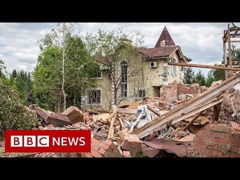 俄羅斯對烏克蘭頓巴斯地區的轟炸 - BBC新聞 (Russia’s bombardment of Ukraine's Donbas region – BBC News)