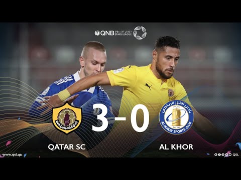 qatarSC  3-0 Al Khor  | week 8