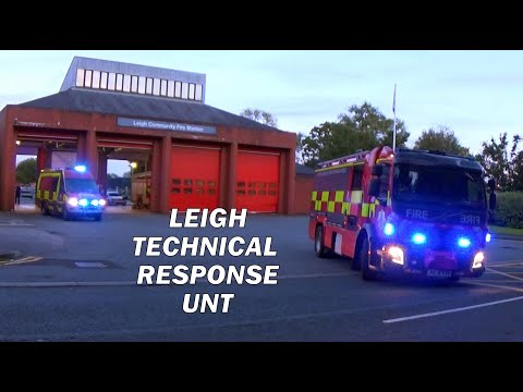 Greater Manchester Fire & Rescue - LEIGH TRU RESPONDING