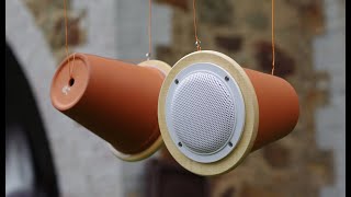 Selbstgebaute Bluetooth Lautsprecher für Garten und Terrasse