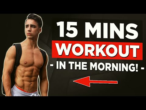 15 MIN MORNING WORKOUT (NO EQUIPMENT BODYWEIGHT WORKOUT!)