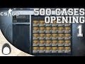 CS:GO - 500 Cases Opening - Part 1 (Livestream ...