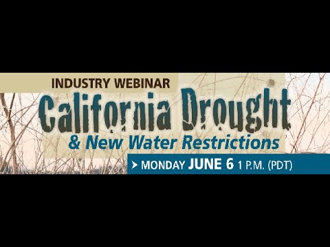 カリフォルニアの干ばつと新たな水制限